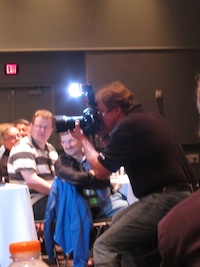 Joe McNally teaches Small Flash Basics at Photoshop World in Orlando, FL, March 2011