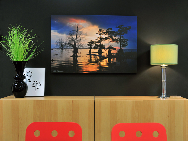 Newman_Stormy_Morn Stormy Morn, gallery wrapped print on canvas by photographer Lou Newman