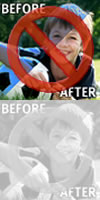 No Retouching - Direct to Canvas